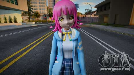 Rina from Love Live v1 pour GTA San Andreas