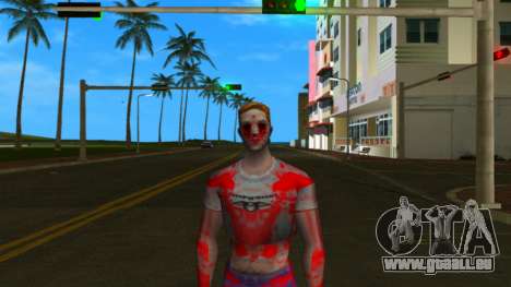 Zombie 105 from Zombie Andreas Complete pour GTA Vice City