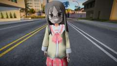 Mai Minakami from Nichijou (Low-poly version) pour GTA San Andreas