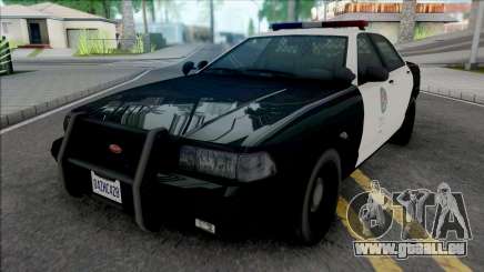 Vapid Stanier Police Cruiser (LED Lights) für GTA San Andreas