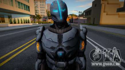 Dark Raid skin with Normal Map pour GTA San Andreas