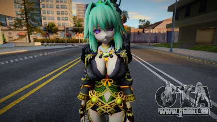 Green Heart Neptunia x Senran Kagura Ninja Wars für GTA San Andreas