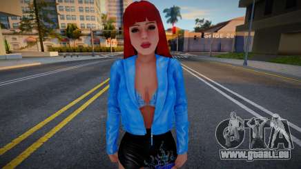 Fille en veste pour GTA San Andreas