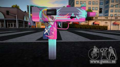 Gun Neon Racer - Uzi pour GTA San Andreas