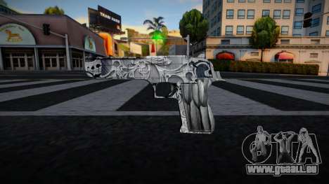 Gun Black Angel - Desert Eagle für GTA San Andreas