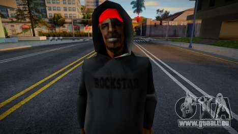 Bloods Skin 6 pour GTA San Andreas