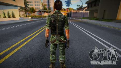 Jennifer Mu (enveloppe de Mercenaries 2) pour GTA San Andreas