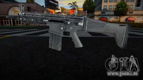 Shadow Assault Rifle v2 für GTA San Andreas