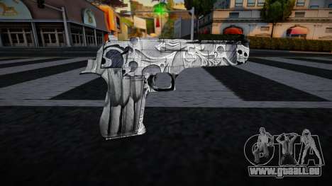 Gun Black Angel - Desert Eagle pour GTA San Andreas