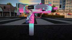 Gun Neon Racer - Uzi für GTA San Andreas