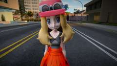 Pokemon Masters Ex: Protagonist - Serena für GTA San Andreas