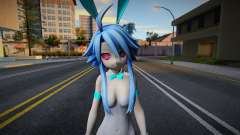 White Heart Bunny Outfit pour GTA San Andreas