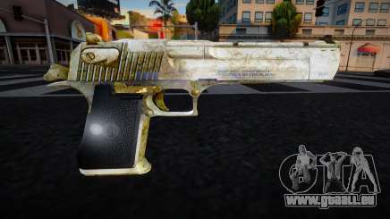 Gold Desert Eagle 1 für GTA San Andreas