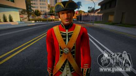 Marines anglais (18ème siècle) v11 pour GTA San Andreas