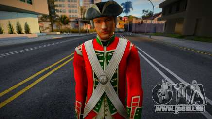 Marines anglais (18ème siècle) v9 pour GTA San Andreas