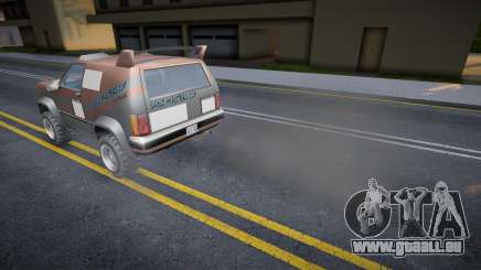 New Smoke Effects for Sandking pour GTA San Andreas