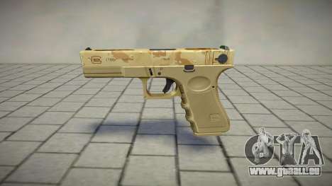 G18C Gold Camouflage für GTA San Andreas