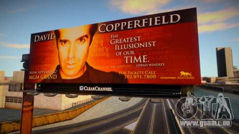Las Vegas Modern Billboards für GTA San Andreas