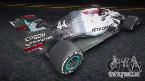 Mercedes-AMG F1 W11 EQ Performance [Silver] pour GTA San Andreas