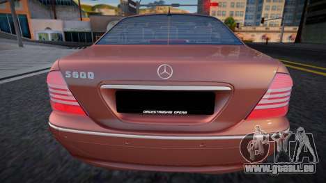 Mercedes-Benz S600 (Oper) pour GTA San Andreas