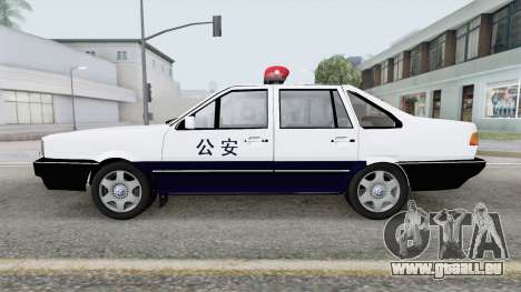 Volkswagen Santana Shanghai Police pour GTA San Andreas