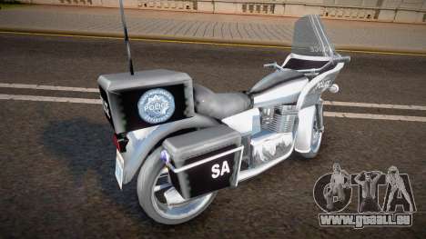 Police bike from GTA SA DE pour GTA San Andreas