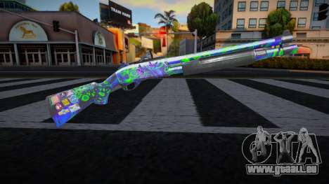 New Gun Chromegun für GTA San Andreas