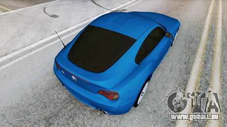 BMW Z4 M Coupe (E86) 2007 pour GTA San Andreas