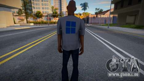 Old man Windows 11 T-shirt pour GTA San Andreas