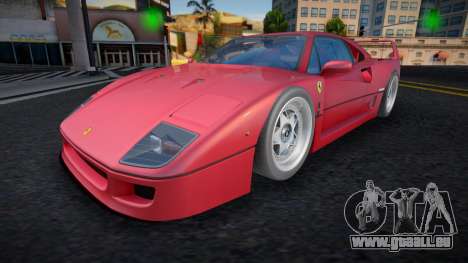 Ferrari F40 (EZ) für GTA San Andreas