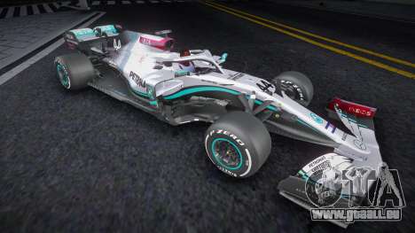 Mercedes-AMG F1 W11 EQ Performance [Silver] pour GTA San Andreas