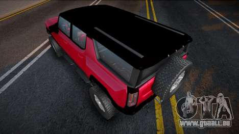 GMC Hummer 4-door 2022 pour GTA San Andreas