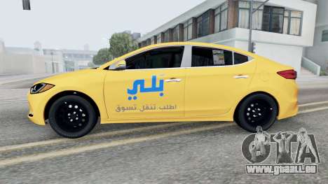 Hyundai Elentra 2017 Taxi Baghdad pour GTA San Andreas