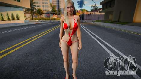 Helena Red Bikini für GTA San Andreas