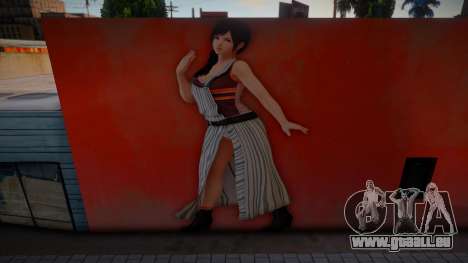 Mural Kokoro Casual für GTA San Andreas