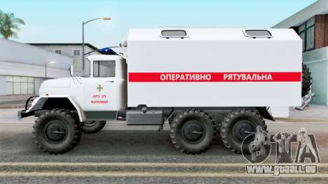 ZIL-131 Opérationnel-ratuvalna service pour GTA San Andreas