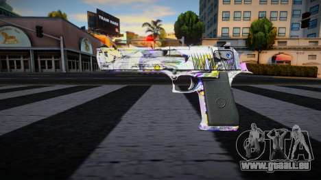 Colorful Deagle 1 pour GTA San Andreas