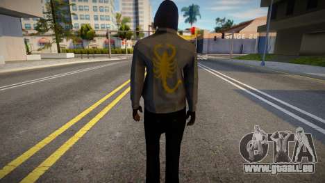 Wmyst Skin from the movie Drive pour GTA San Andreas