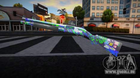 New Gun Chromegun pour GTA San Andreas
