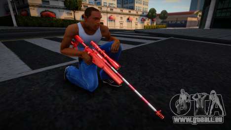 New Happy Year Sniper Rifle pour GTA San Andreas