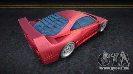 Ferrari F40 (EZ) pour GTA San Andreas