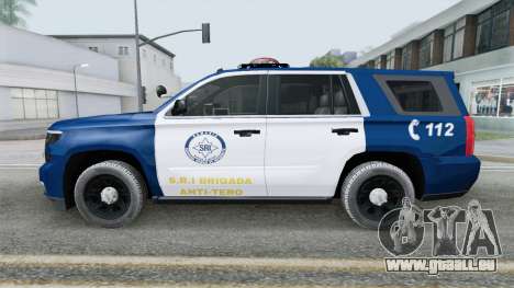 Chevrolet Tahoe Romanian Intelligence Service für GTA San Andreas