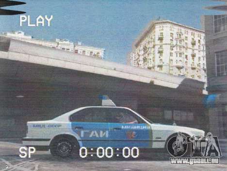 BMW 535I (1989-1996) E34 - Police URSS