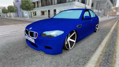 BMW M5 (F10) Vossen Roues pour GTA San Andreas