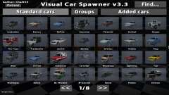 Visual Car Spawner v3.3 für GTA San Andreas