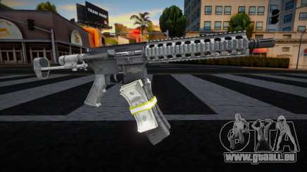 Money Gun - M4 pour GTA San Andreas