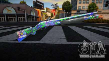 New Gun Chromegun für GTA San Andreas