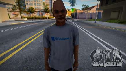 Old man Windows 11 T-shirt für GTA San Andreas