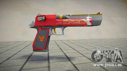 Red-Yellow Deagle pour GTA San Andreas