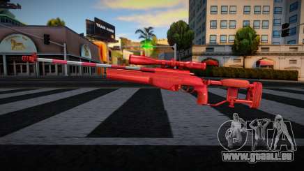 New Happy Year Sniper Rifle für GTA San Andreas